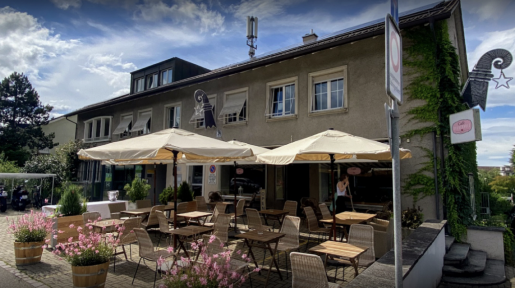 Cafe Bruderholz Außenansicht in Basel